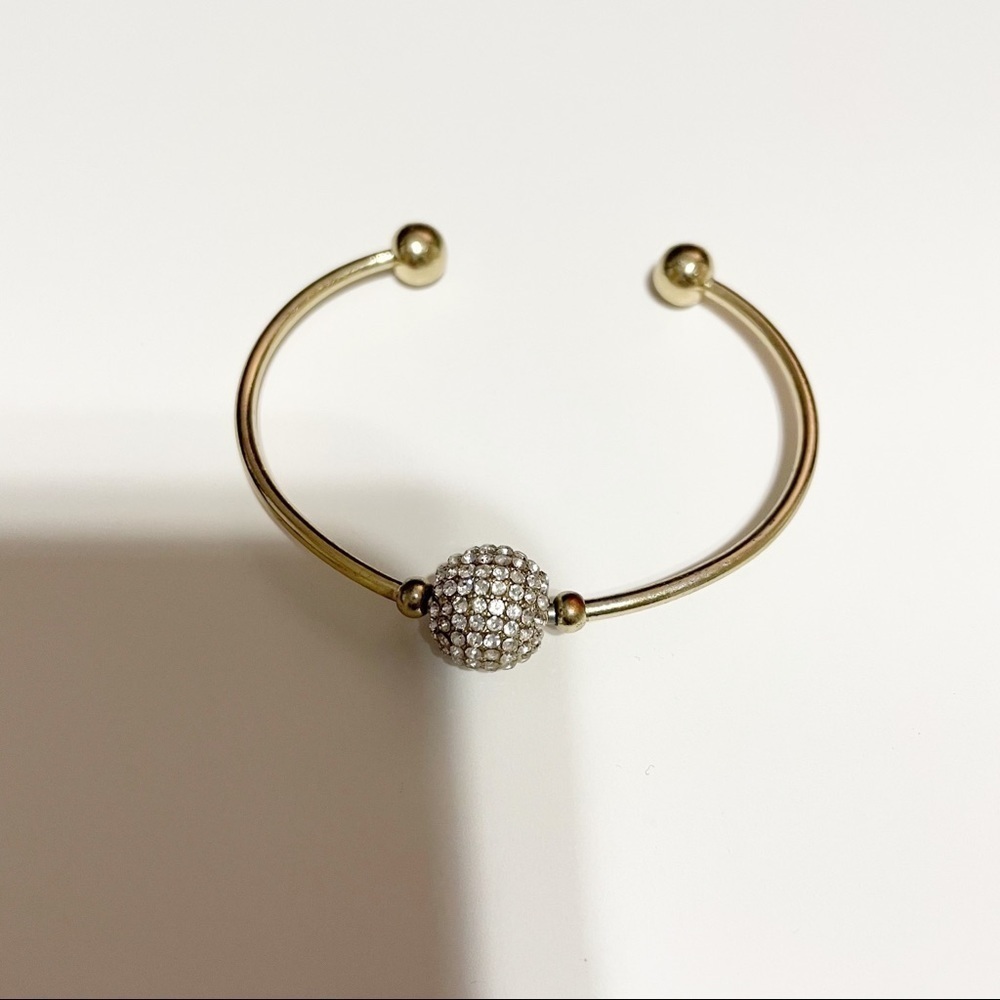 Express Gold Tone Bangle - Picture 10 of 11